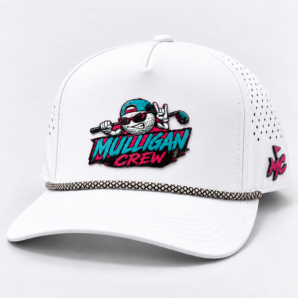 White Crew Hat