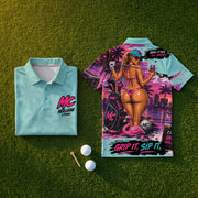 Grip It, Sip It — Teal · front and back on the green thumbnail 7