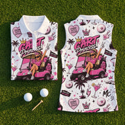 Cart Princess — White · front and back on the green thumbnail 2