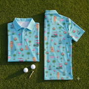 Fairways & Babes — Blue · front and back on the green thumbnail 1