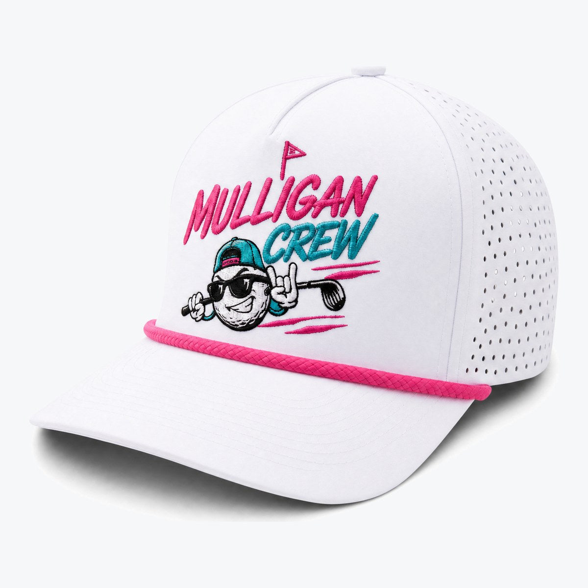 White Crew Hat