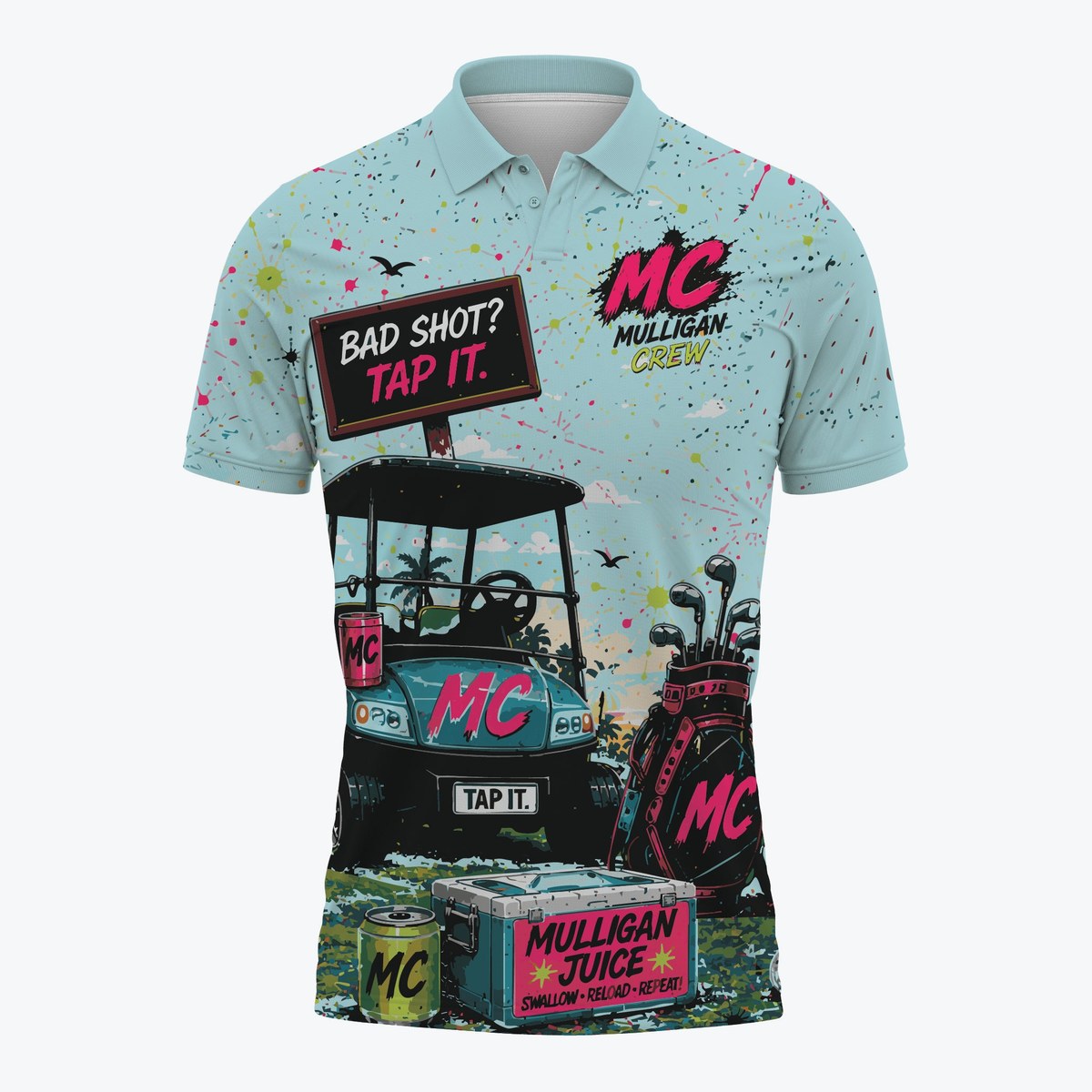 Just Tap It polo